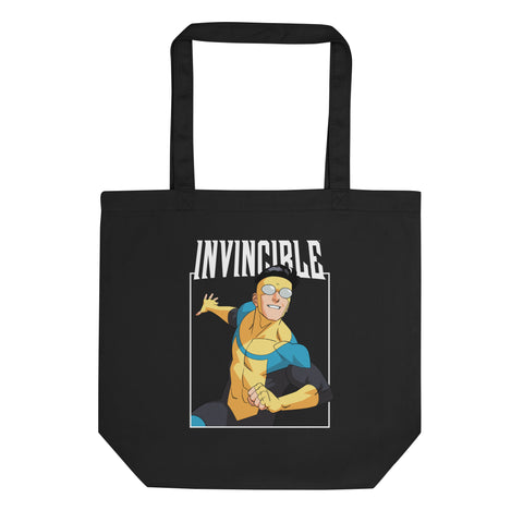 Invincible Character Logo Eco Tote Bag