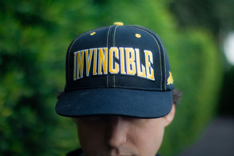 Invincible Snapback Hat - Universe Black