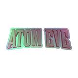 Invincible Atom Eve Logo Holographic sticker