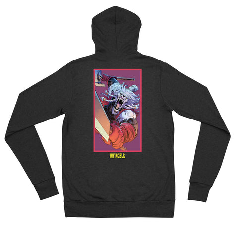 Invincible Battle Beast Unisex zip hoodie