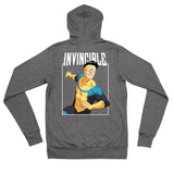 Invincible Character Logo Unisex zip hoodie