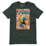 Invincible 100 Distressed Cover by Ryan Ottley Unisex t-shirt
