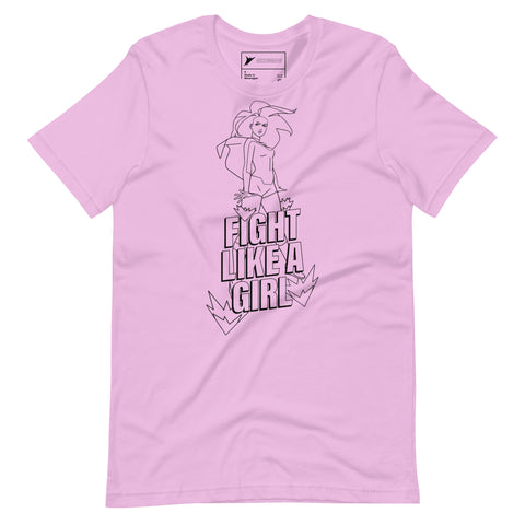 Invincible Atom Eve "Fight Like a Girl" Unisex t-shirt