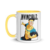 Invincible Character Logo Mug with Color Inside