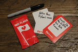 Blank Red Flags (20 Card Pack)
