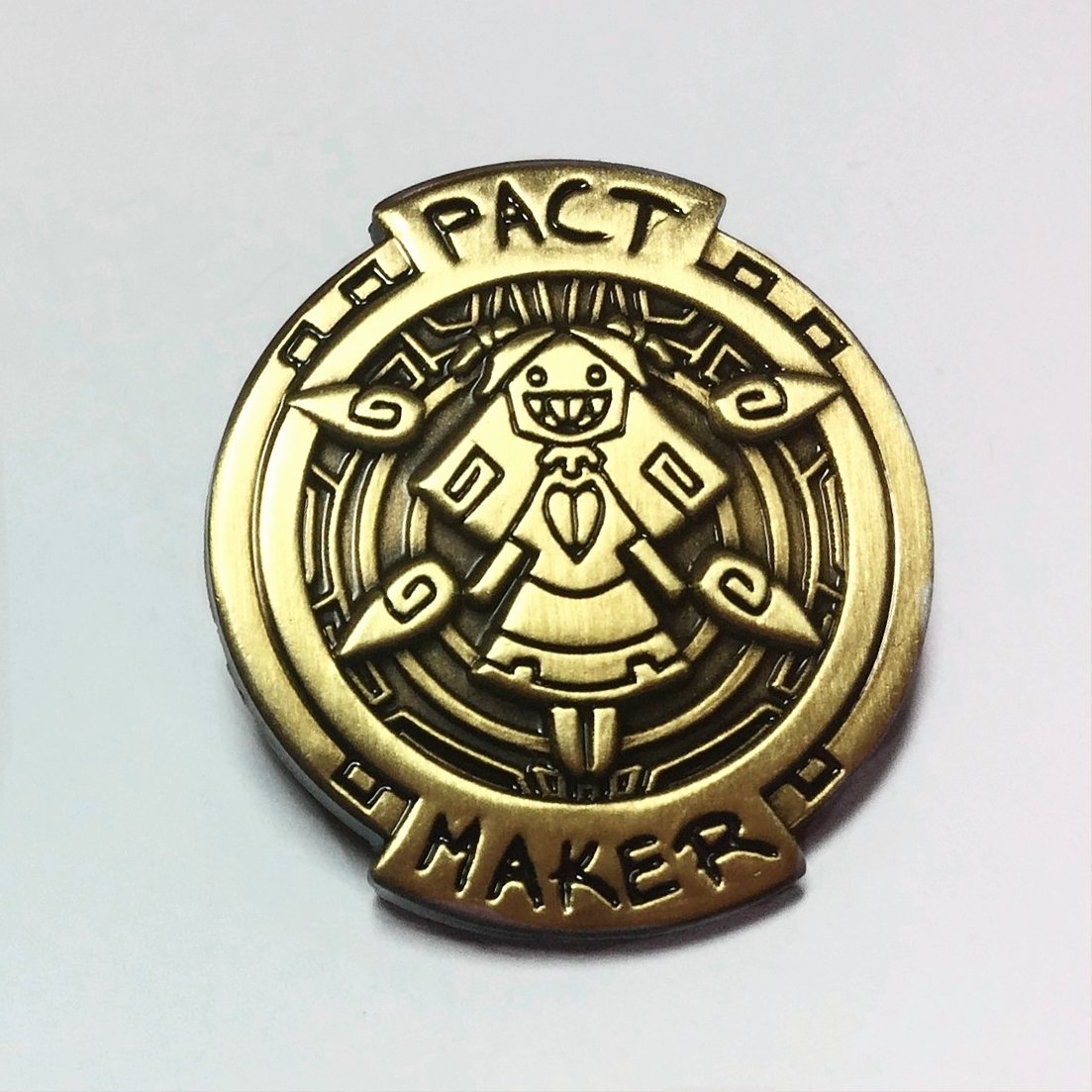 Ava's Demon - Gold Pactmaker Pin