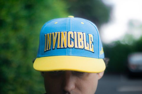 Invincible Snapback Hat - Hero Suit Blue
