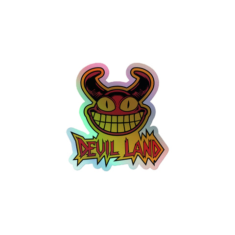 Dark Ride Danny D. Evil Holographic stickers