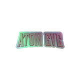 Invincible Atom Eve Logo Holographic sticker