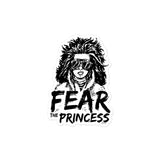 The Walking Dead Fear The Princess Bubble-free sticker