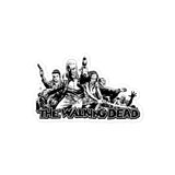 The Walking Dead Banner Logo Bubble-free sticker