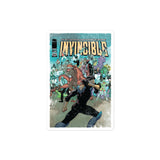 Invincible 100 Distressed Cover by Cory Walker Bubble-free sticker