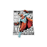 Invincible Omni-Man Collage Bubble-free stickers