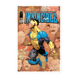 Invincible 100 Distressed Cover by Ryan Ottley Bubble-free sticker