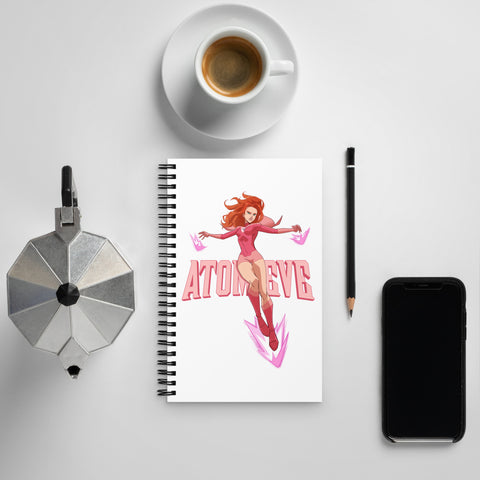 Invincible Presents Atom Eve I Spiral notebook