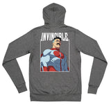 Invincible - Omni-Man Character Logo Unisex zip hoodie