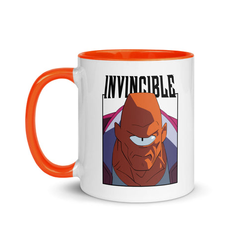 Invincible - Allen The Alien Character Logo Mug with Color Inside