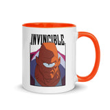 Invincible - Allen The Alien Character Logo Mug with Color Inside