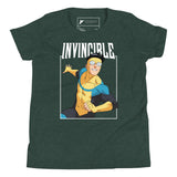 Invincible Character Logo Youth Short Sleeve T-Shirt