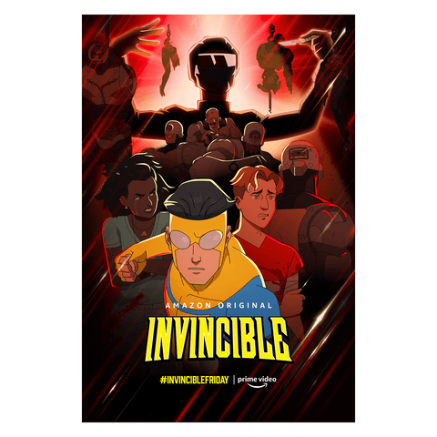 Invincible "You Look Kinda Dead" - Limited Poster
