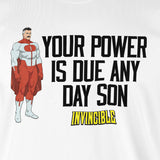Invincible “Omni-Man Power Quote” - T-Shirt