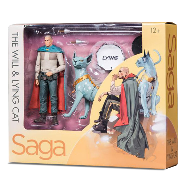 SAGA The Will and Lying Cat Action Figure 2-Pack