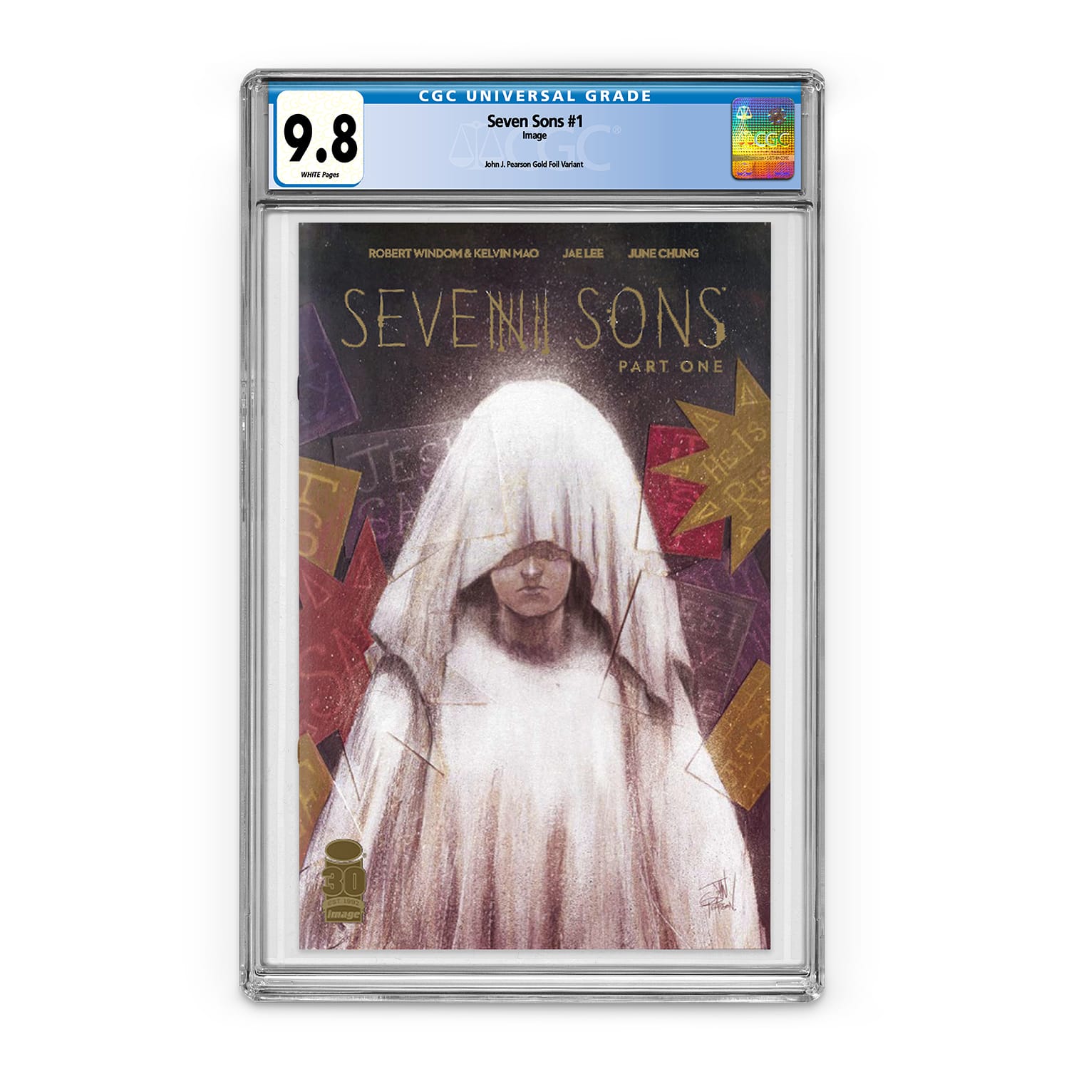Seven Sons #1 John J. Pearson Gold Foil Variant - CGC 9.8