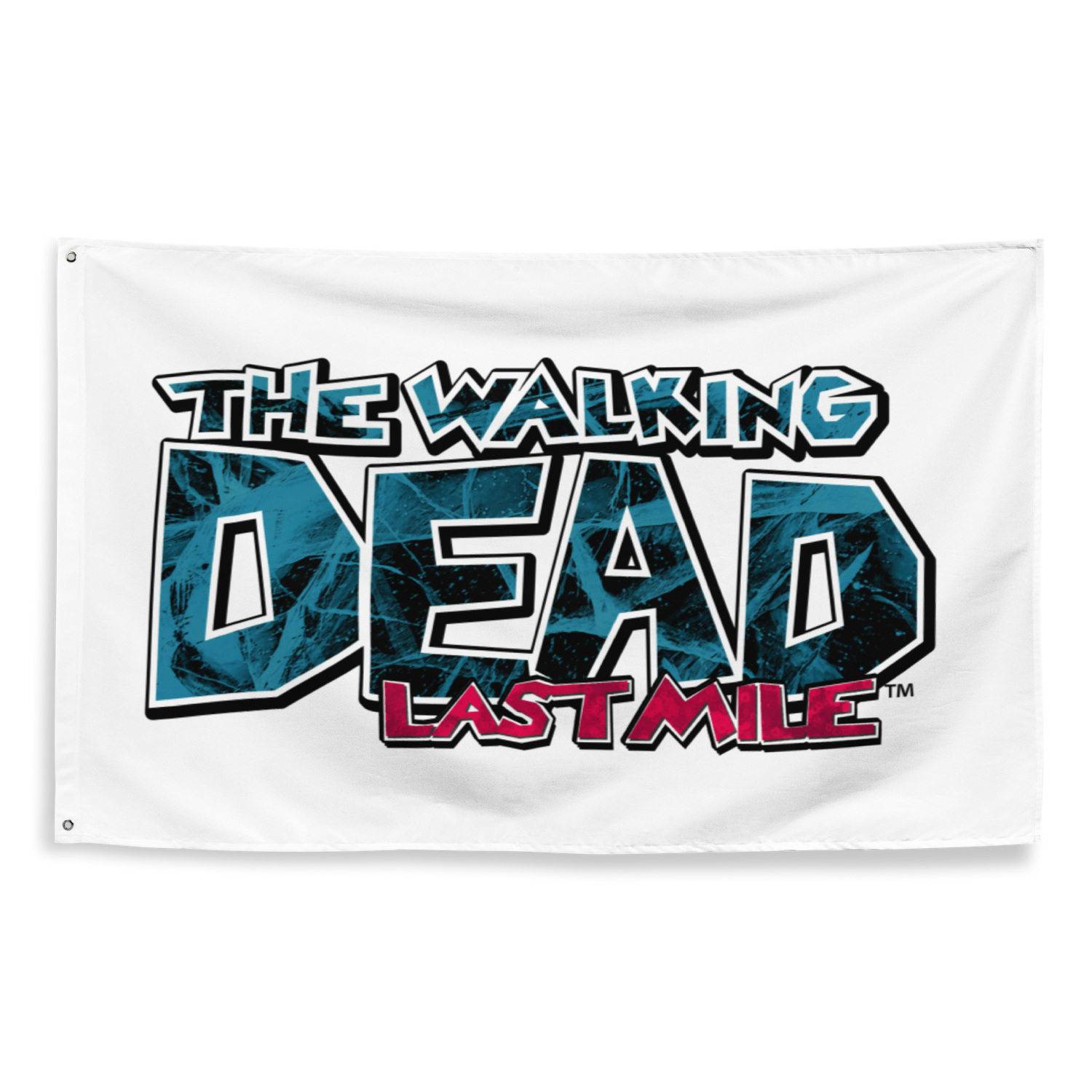 The Walking Dead Last Mile Wall Flag