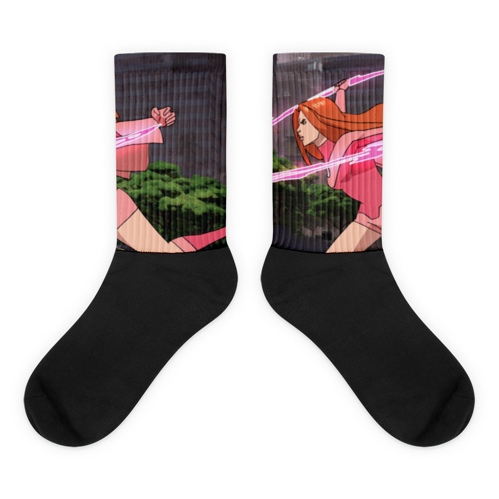 Invincible Atom Eve Socks