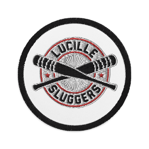 The Walking Dead Lucille Sluggers Embroidered Patch