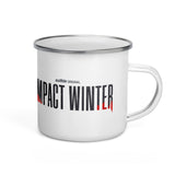 IMPACT WINTER "Blood Logo" Enamel Mug (White)