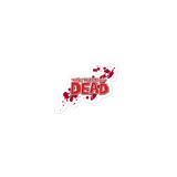 The Walking Dead Blood Logo Vinyl Sticker