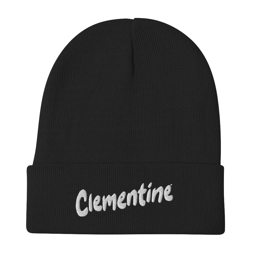 Clementine Logo Embroidered Beanie