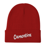 Clementine Logo Embroidered Beanie