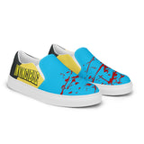 INVINCIBLE Bloody Logo Slip-On Canvas Shoes (Yellow)