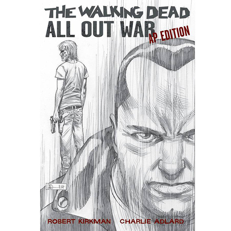 THE WALKING DEAD: "All Out War" Artist's Proof Edition Hardcover