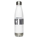IMPACT WINTER "Blood Logo" Stainless Steel Water Bottle (White)