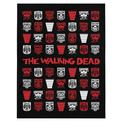 The Walking Dead - Faction Throw Blanket