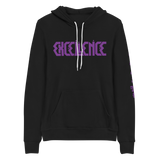 Excellence "Logo with Excellence is real Arm Print" Unisex Hoodie