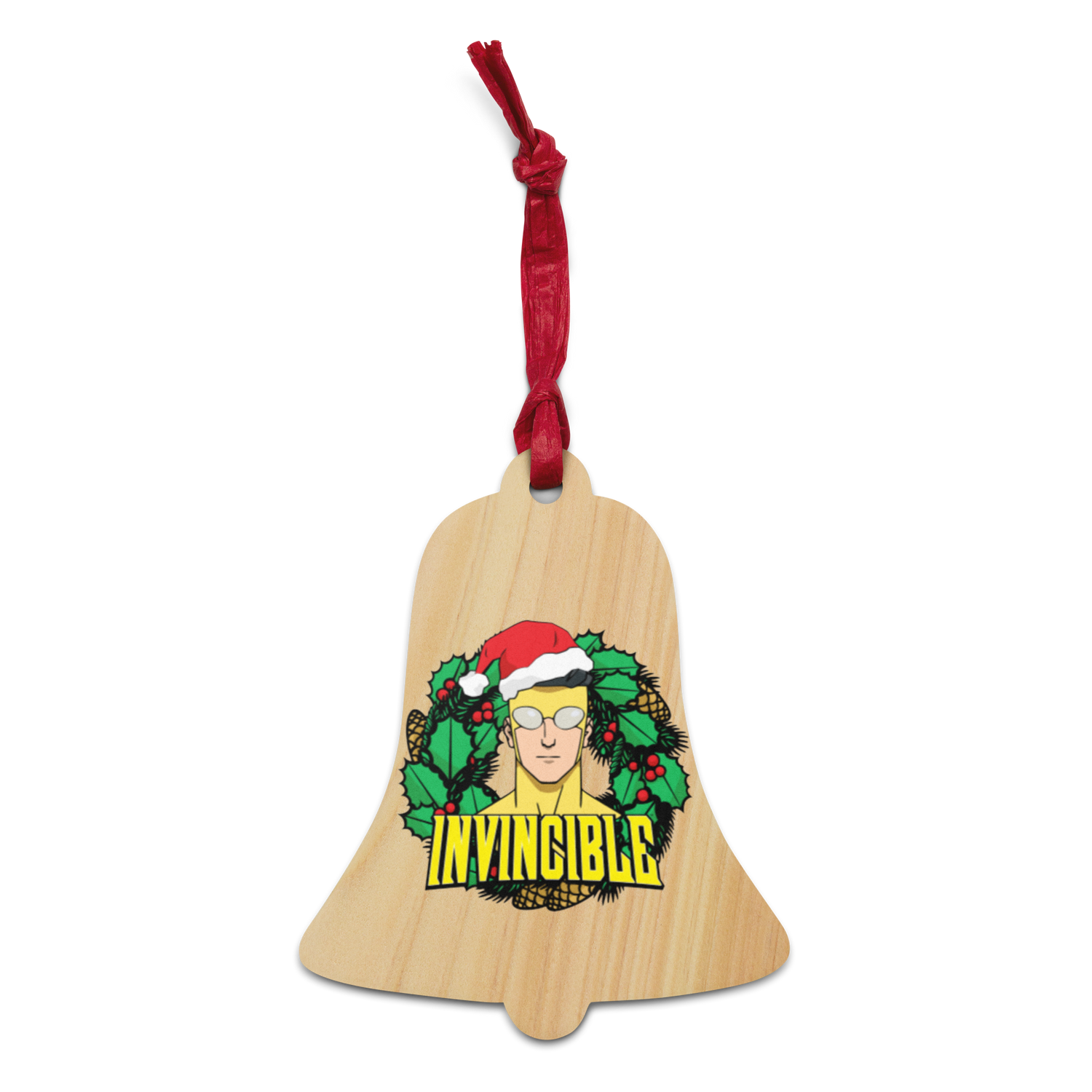 INVINCIBLE - Mark Grayson Wooden Holiday Ornaments